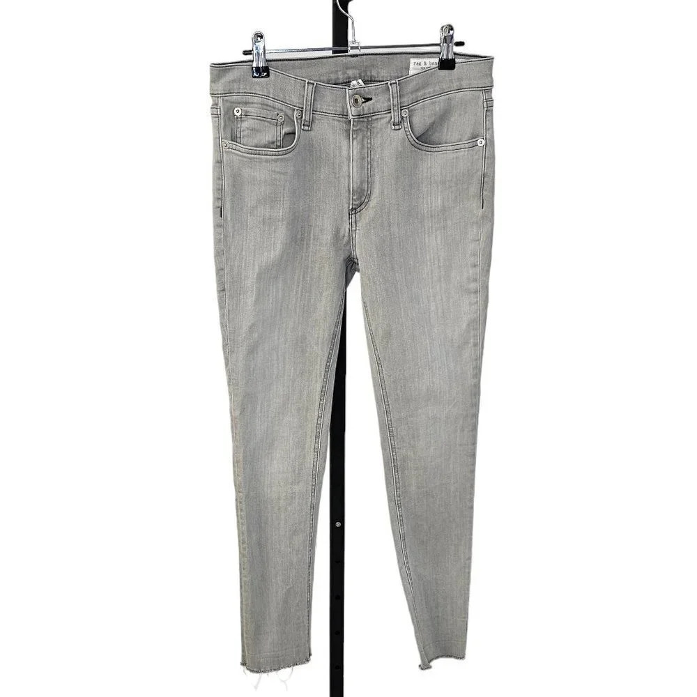 Rag & Bone Women's Ankle Skinny Jeans Size 29 Burmese Gray Wash - Picture 1 of 10